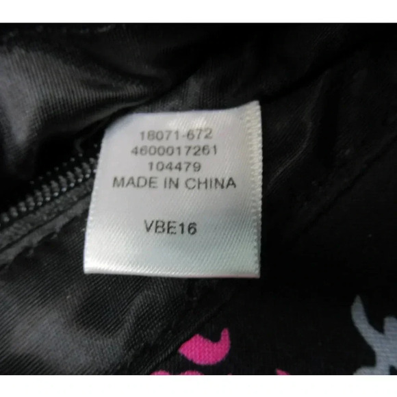 Vera Bradley Slim Saddle Crossbody Shoulder Bag Northern Lights Retired Print - Picture 4 of 4